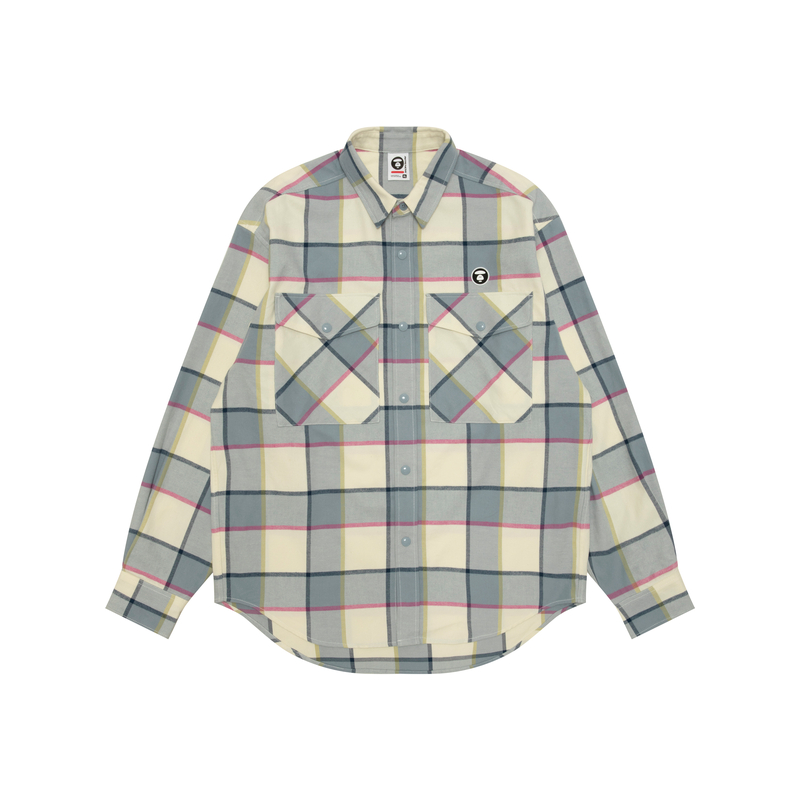 Рубашка A Bathing APE с нашивкой в клетку Aape, белый
Рубашка A Bathing APE с нашивкой в клетку Aape, белый