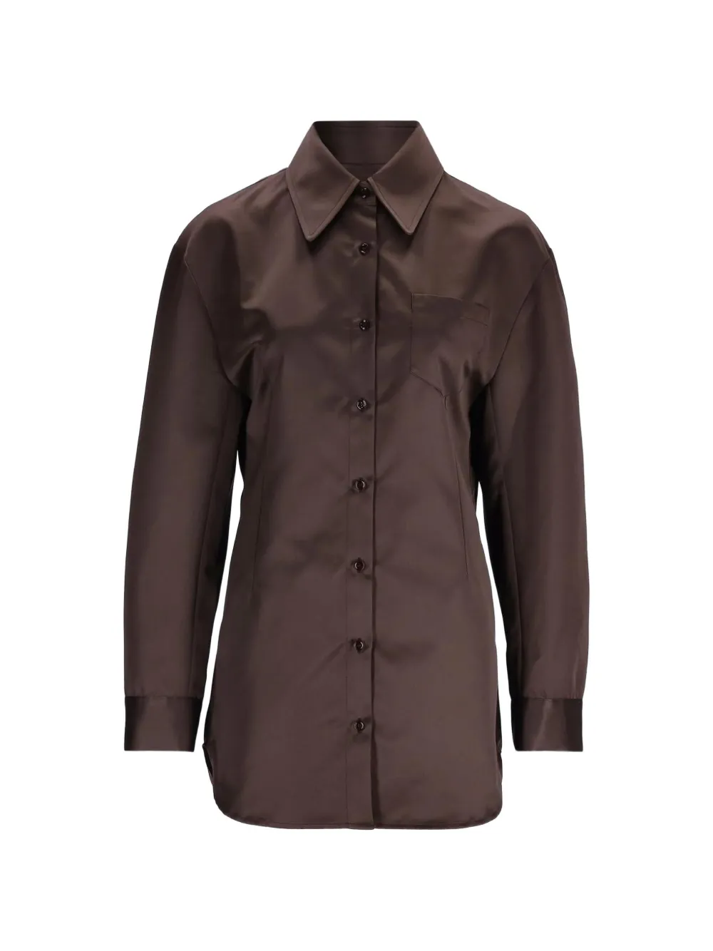 Мини-платье-рубашка Akita с поясом The Frankie Shop, коричневый
Мини-платье-рубашка Akita с поясом The Frankie Shop, коричневый