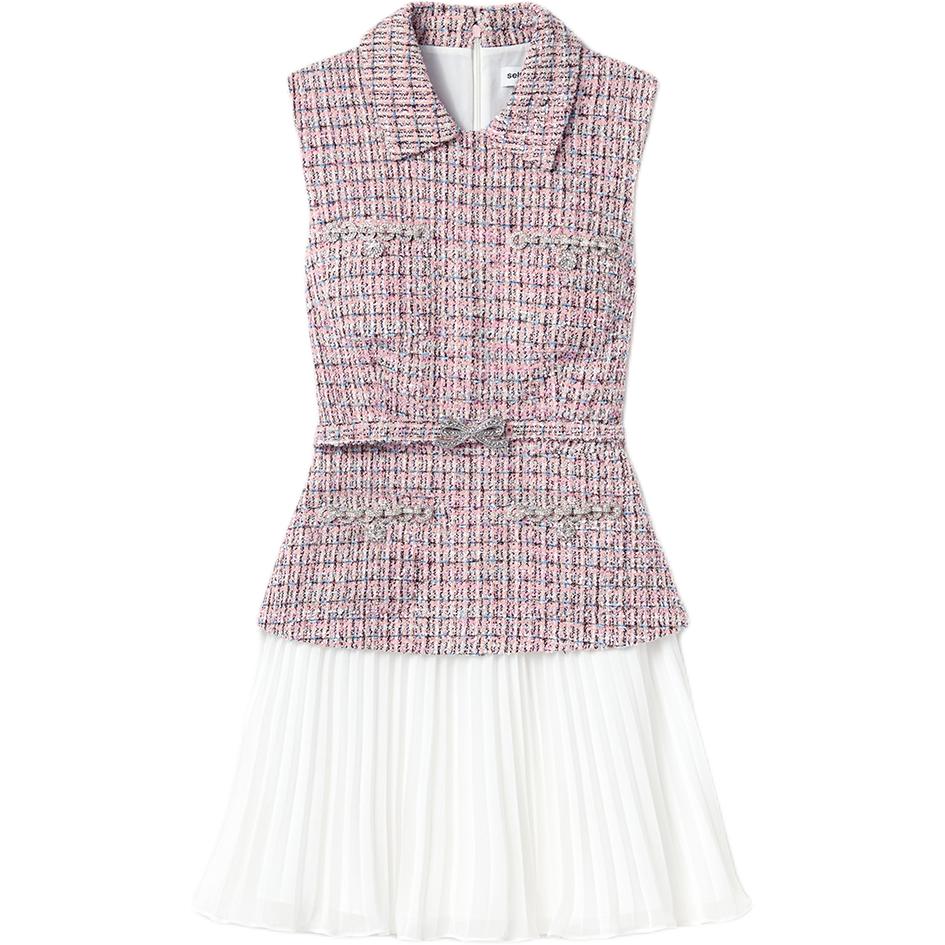 Платье Self portrait Tweed плиссированное Self-portrait, Red Pink Mixed Color
Платье Self portrait Tweed плиссированное Self-portrait, Red Pink Mixed Color