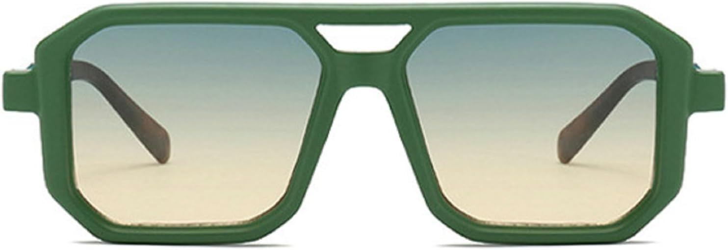 Квадратные солнцезащитные очки-пилот для женщин и мужчин, ретро-очки, женские роскошные солнцезащитные очки, винтажная мода, панк-очки, защита от ультрафиолета UV400 N45 mincl, Green
Квадратные солнцезащитные очки-пилот для женщин и мужчин, ретро-очки, женские роскошные солнцезащитные очки, винтажная мода, панк-очки, защита от ультрафиолета UV400 N45 mincl, Green