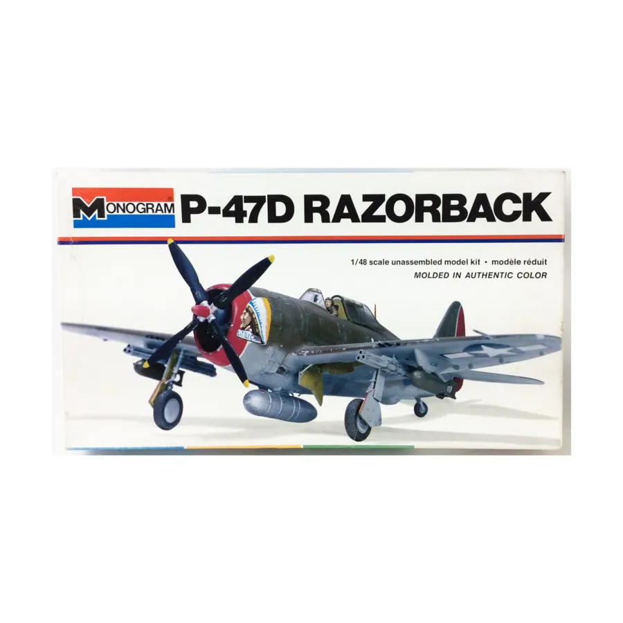 P-47D Бритва, Military Aircraft Models (1:48) (Monogram)
P-47D Бритва, Military Aircraft Models (1:48) (Monogram)
