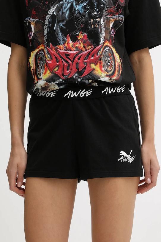 Хлопковые шорты A$AP ROCKY Puma, черный
Хлопковые шорты A$AP ROCKY Puma, черный