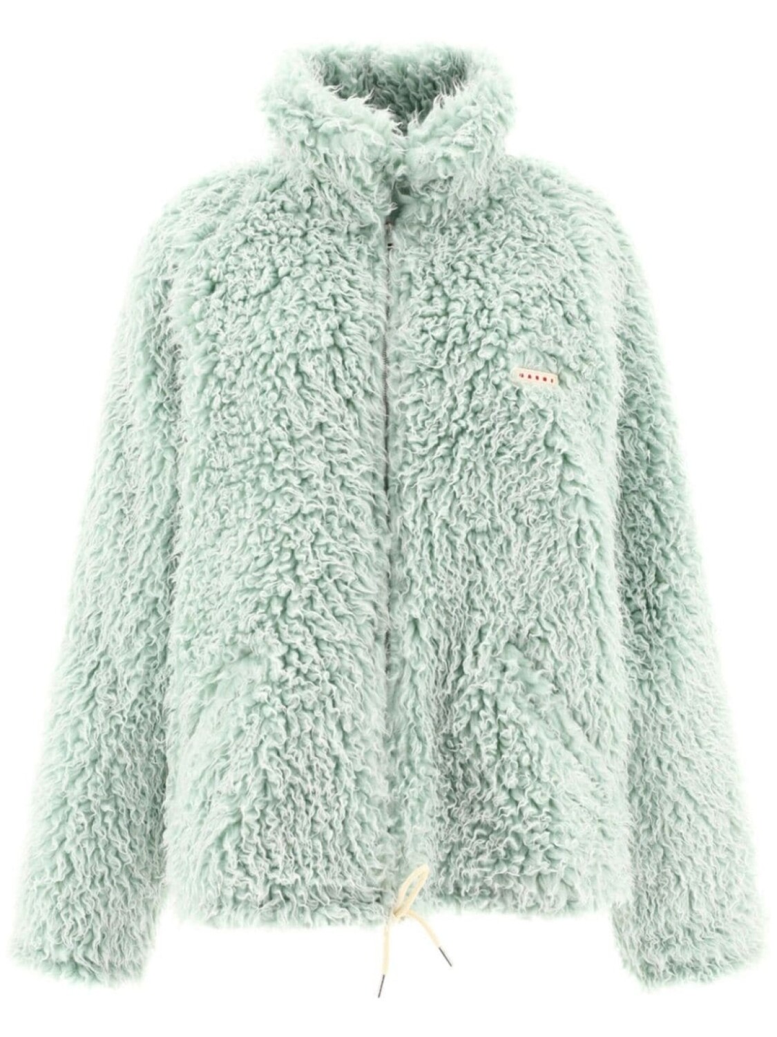 Marni куртка из искусственного меха с аппликацией-логотипом, синий
Marni куртка из искусственного меха с аппликацией-логотипом, синий