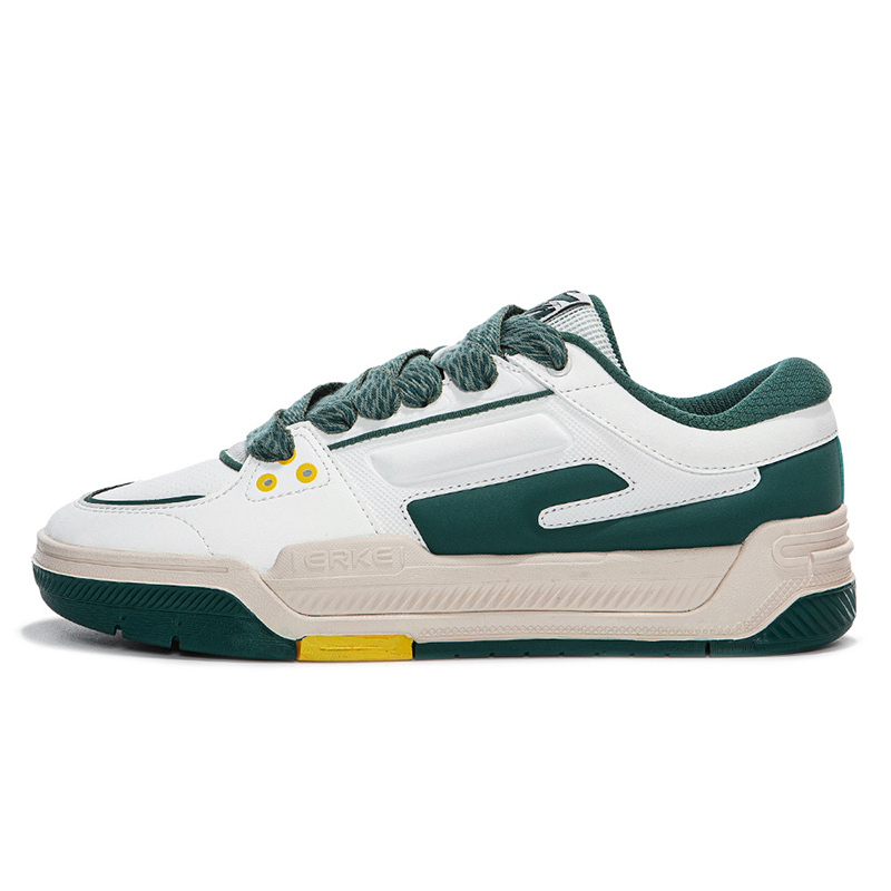 Erke Нескользящие, водостойкие, амортизирующие, износостойкие, низкие кроссовки для скейтбординга, мужские, белые, зеленые
Erke Нескользящие, водостойкие, амортизирующие, износостойкие, низкие кроссовки для скейтбординга, мужские, белые, зеленые