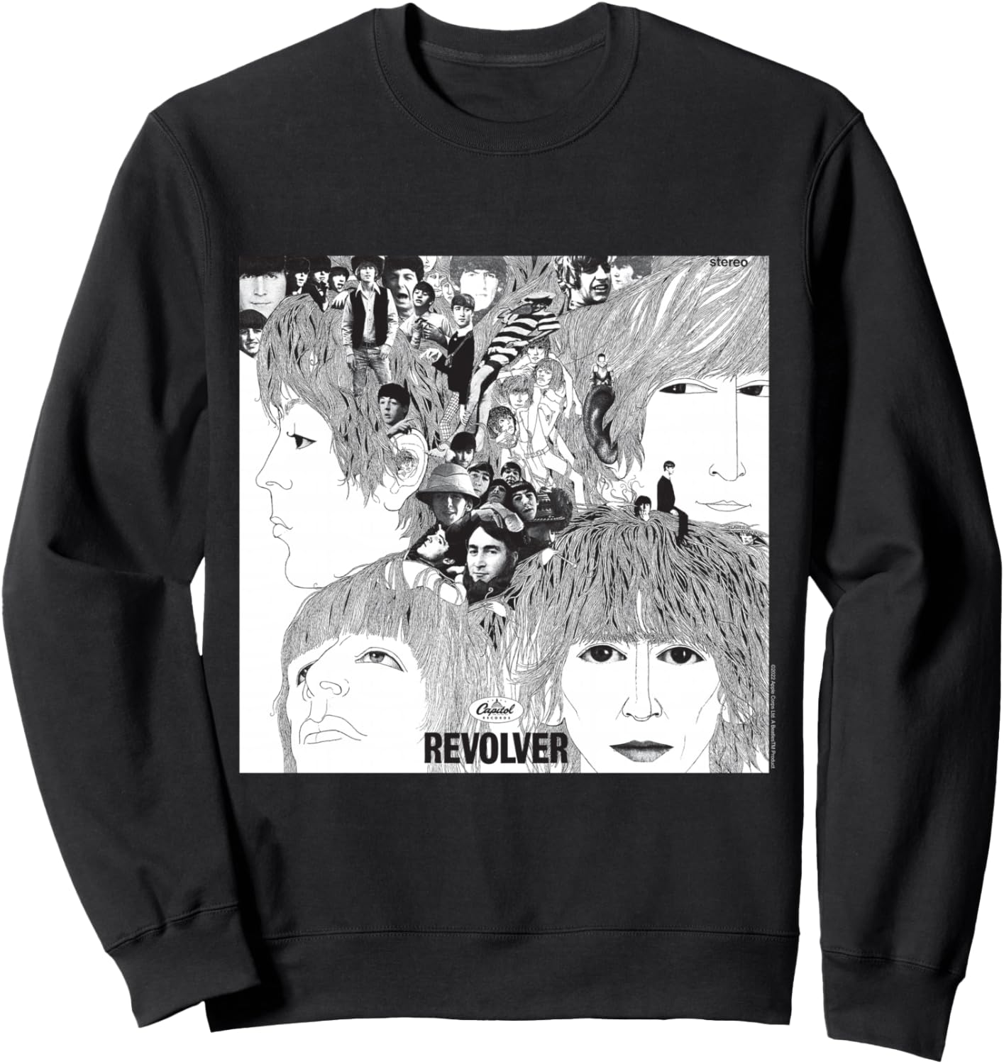 Толстовка с обложкой альбома The Beatles - Revolver, черная
Толстовка с обложкой альбома The Beatles - Revolver, черная