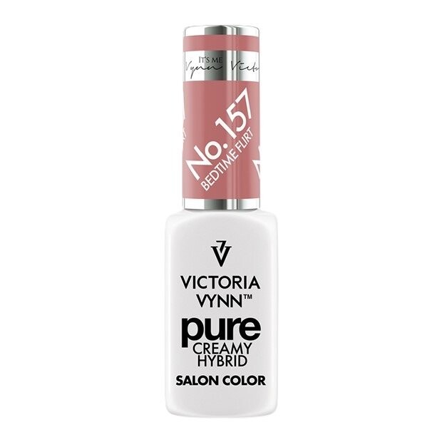 Гибридный лак для ногтей Victoria Vynn Pure Creamy Hybrid 157 Bedtime Flirt, 8 мл
Гибридный лак для ногтей Victoria Vynn Pure Creamy Hybrid 157 Bedtime Flirt, 8 мл