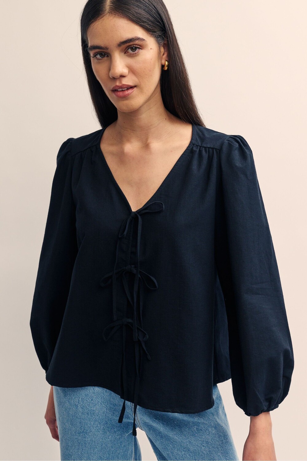 Топ Bernadetta из смеси хлопка и льна Nobody'S Child, черный
Топ Bernadetta из смеси хлопка и льна Nobody'S Child, черный