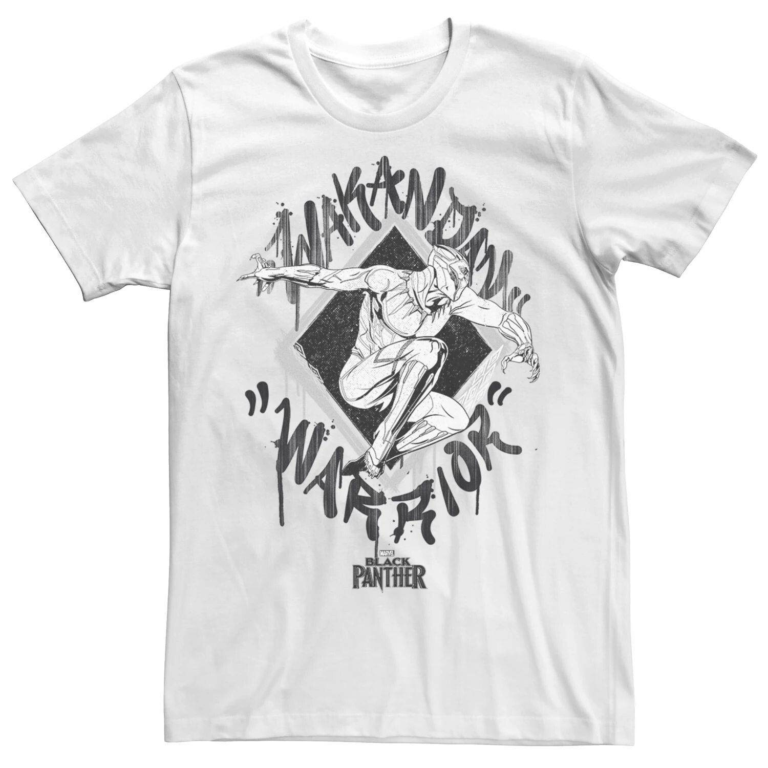 Мужская футболка с рисунком Marvel Black Panther Wakanda Warrior Licensed Character
Мужская футболка с рисунком Marvel Black Panther Wakanda Warrior Licensed Character