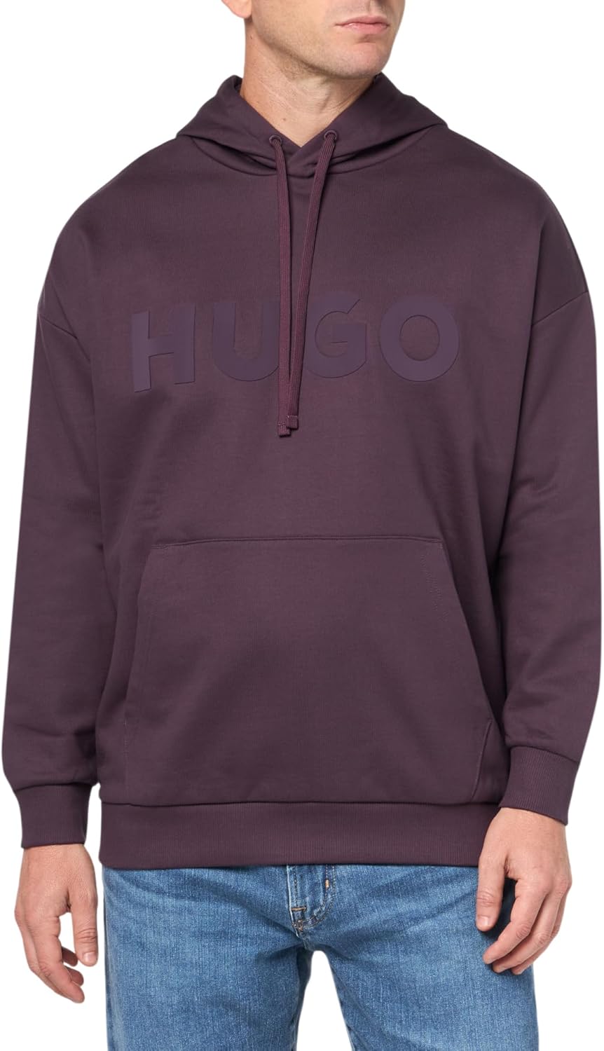 Худи HUGO с логотипом в тон, Grape
Худи HUGO с логотипом в тон, Grape