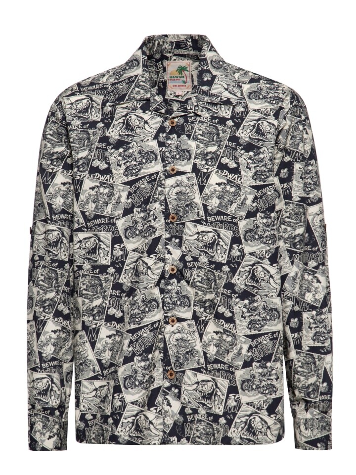 Рубашка King Kerosin Langarmhemd Motorpsycho, черный
Рубашка King Kerosin Langarmhemd Motorpsycho, черный