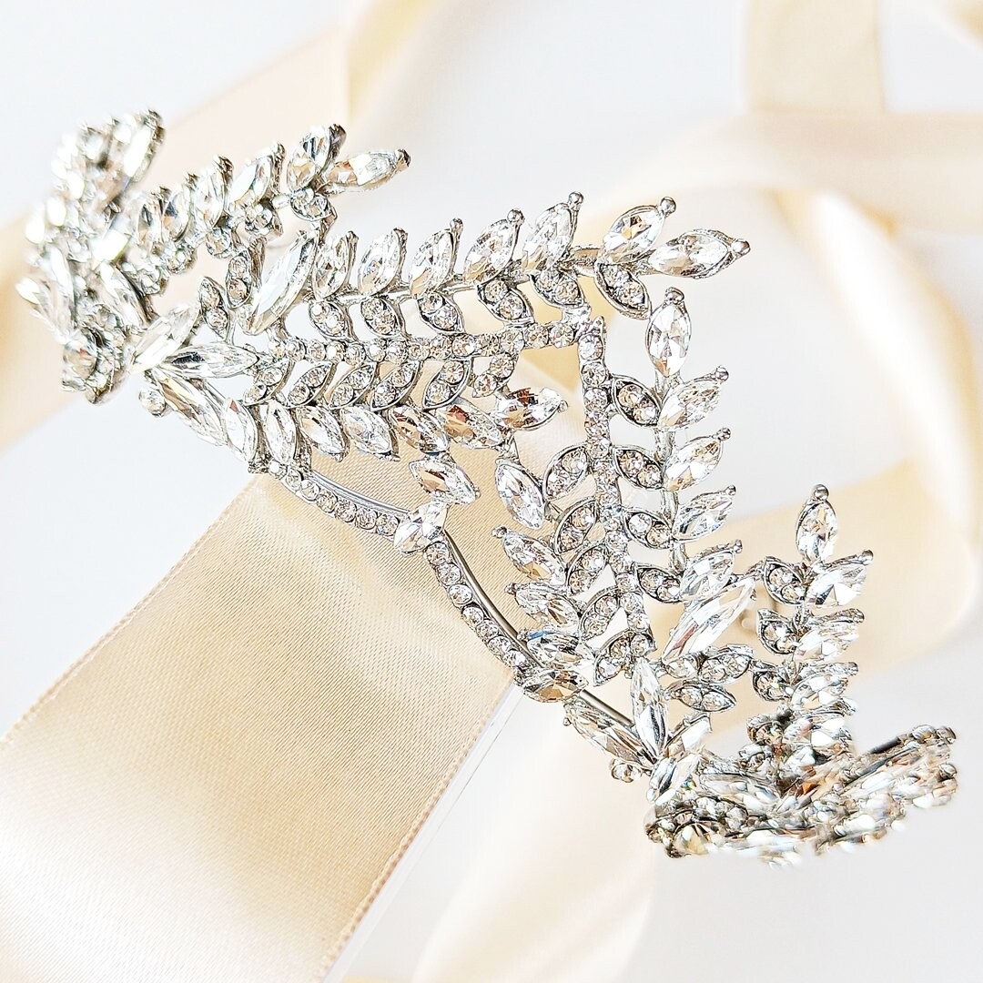 Коконет, Серебряная диадема с ветвями циркония, Элегантный свадебный выпускной Kokonet
Коконет, Серебряная диадема с ветвями циркония, Элегантный свадебный выпускной Kokonet