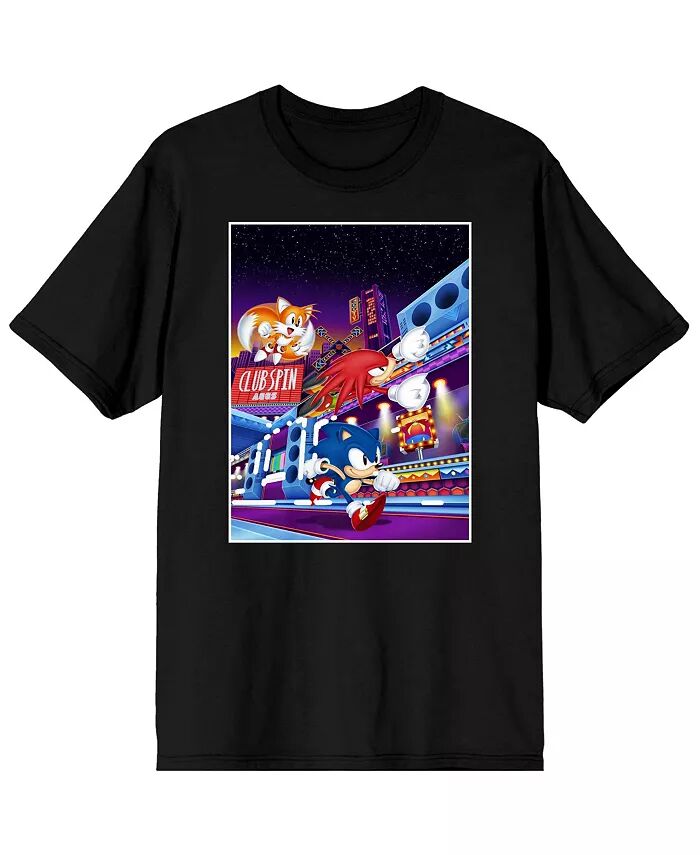 Футболка мужская черная с рисунком из игры Sonic Mania Tails, Sonic, Knuckles the Echidna Sonic The Hedgehog, черный
Футболка мужская черная с рисунком из игры Sonic Mania Tails, Sonic, Knuckles the Echidna Sonic The Hedgehog, черный