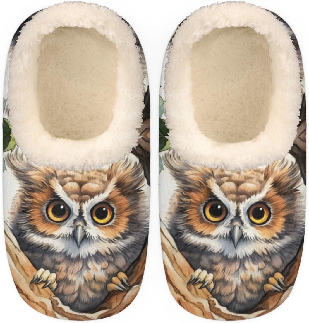 Милые тапочки-совы для женщин и мужчин, домашние тапочки с листьями дерева, носки, теплые мягкие тапочки с эффектом памяти, легкие, уютные, с закрытой пяткой, противоскользящая подошва, размер средний Bardic, Multicolor
Милые тапочки-совы для женщин и мужчин, домашние тапочки с листьями дерева, носки, теплые мягкие тапочки с эффектом памяти, легкие, уютные, с закрытой пяткой, противоскользящая подошва, размер средний Bardic, Multicolor