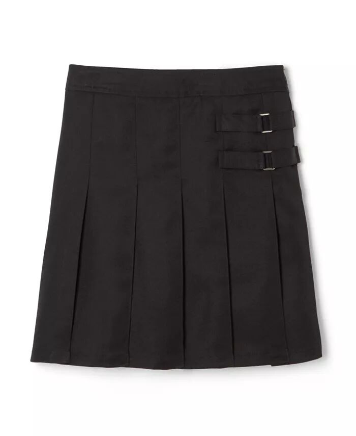 Юбка-скутер с двумя застежками и регулируемой талией для маленьких девочек French Toast, черный
Юбка-скутер с двумя застежками и регулируемой талией для маленьких девочек French Toast, черный