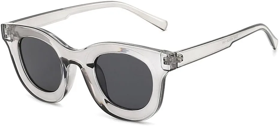 Популярные модные круглые цветные женские солнцезащитные очки в стиле ретро, гелевые цветные очки, солнцезащитные очки UV400 для мужчин TYUVIVO, Gray Gray
Популярные модные круглые цветные женские солнцезащитные очки в стиле ретро, гелевые цветные очки, солнцезащитные очки UV400 для мужчин TYUVIVO, Gray Gray