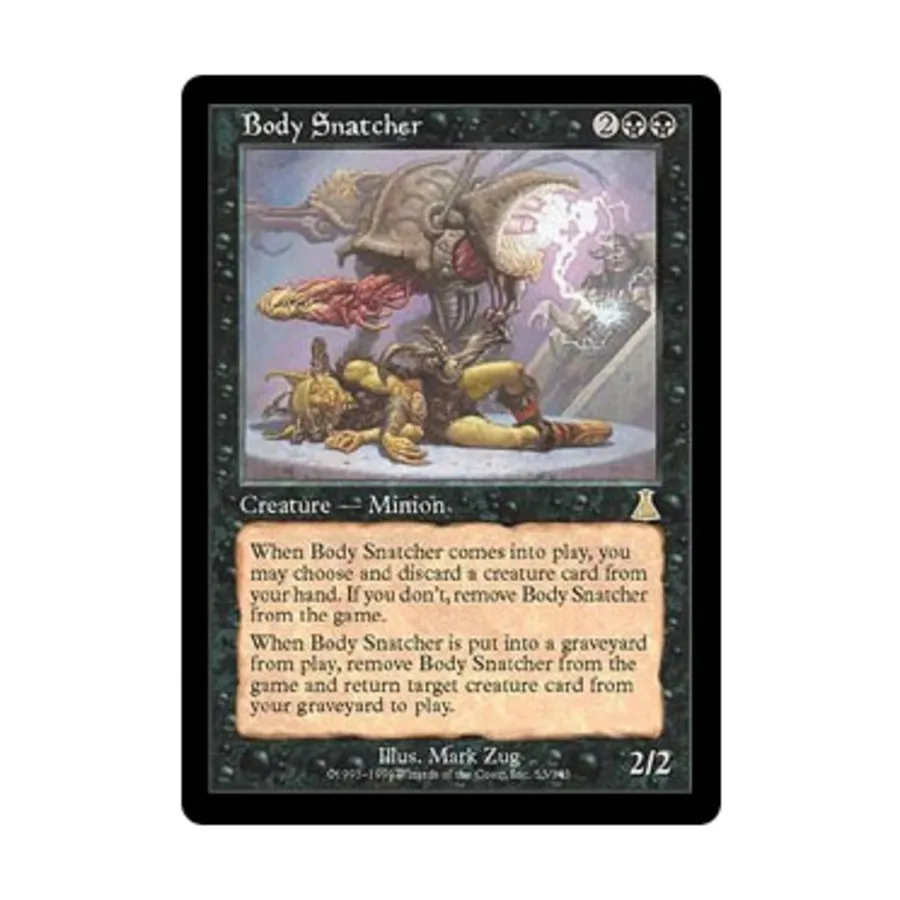 CCG Похититель тел (клавиша R), MTG - Urza's Destiny
CCG Похититель тел (клавиша R), MTG - Urza's Destiny