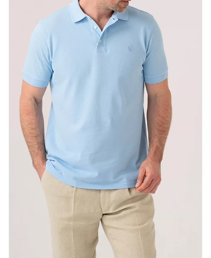 Мужская короткая пике поло из хлопка Koy Clothing, синий
Мужская короткая пике поло из хлопка Koy Clothing, синий