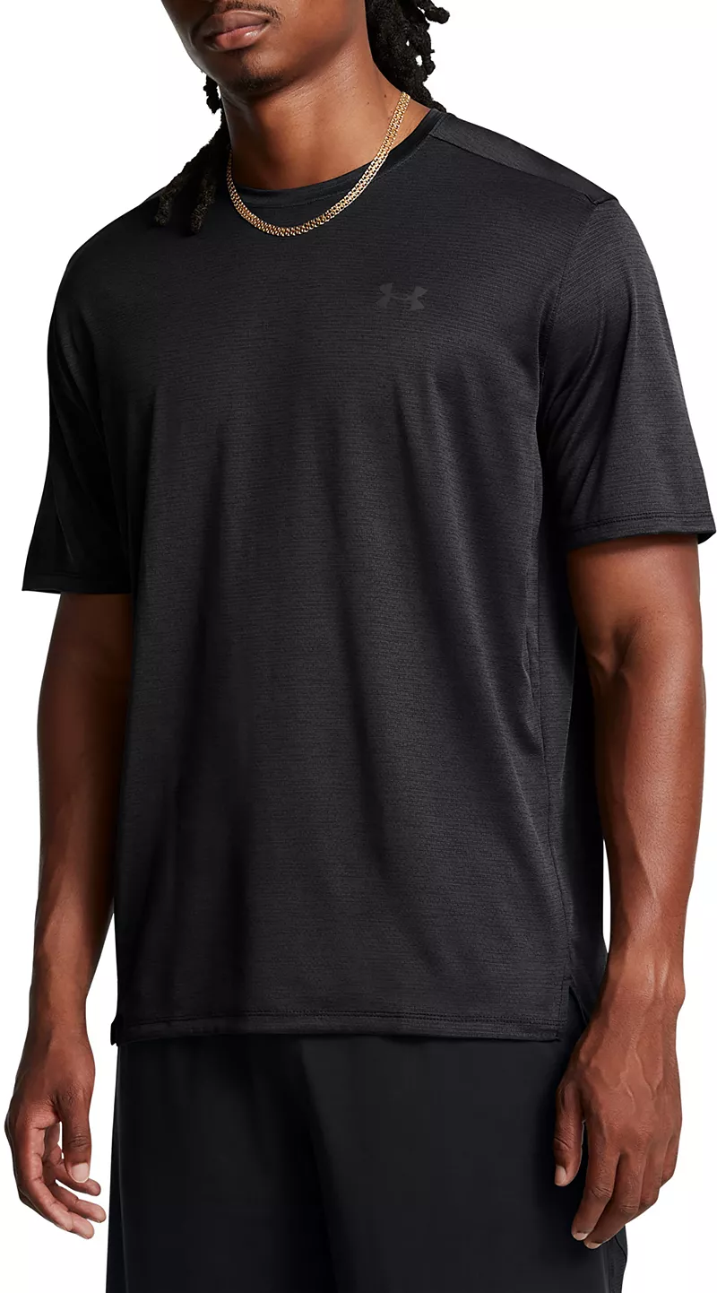Мужская футболка с коротким рукавом Under Armour Tech Vent, черный 
Мужская футболка с коротким рукавом Under Armour Tech Vent, черный