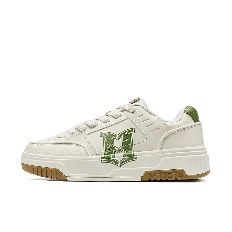 XTEP Нескользящие водонепроницаемые износостойкие низкие кроссовки для скейтбординга для мужчин, цвет: белый, песочно-серый, цвет: сладко-полынный
XTEP Нескользящие водонепроницаемые износостойкие низкие кроссовки для скейтбординга для мужчин, цвет: белый, песочно-серый, цвет: сладко-полынный