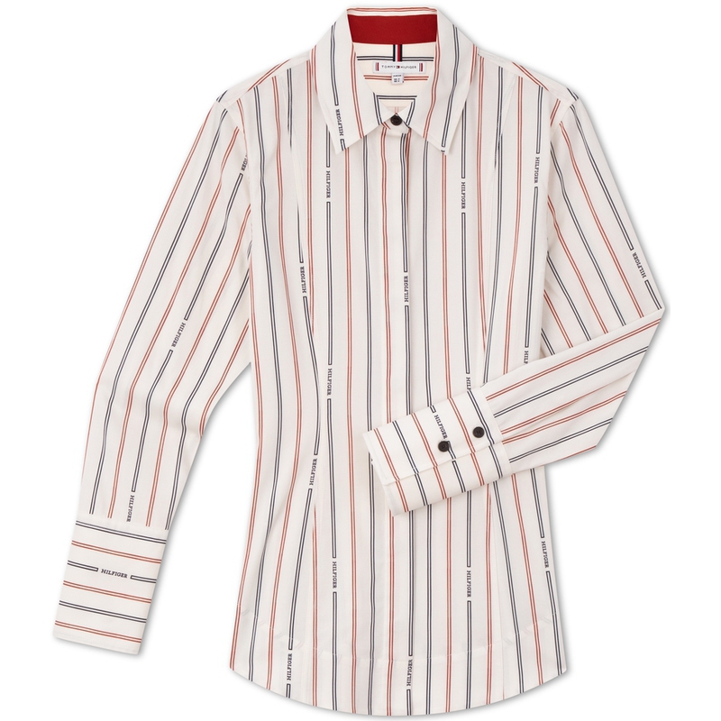 Tommy Hilfiger Женская рубашка белая в полоску
Tommy Hilfiger Женская рубашка белая в полоску
