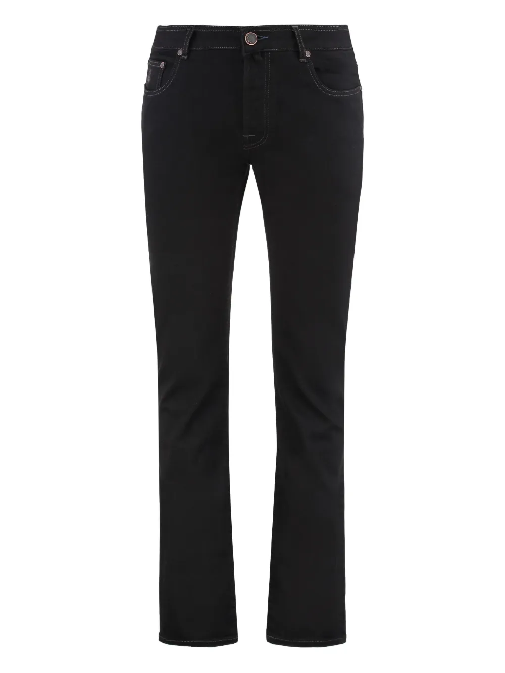 Джинсы с пятью карманами и нашивкой-логотипом Moorer, черный
Джинсы с пятью карманами и нашивкой-логотипом Moorer, черный