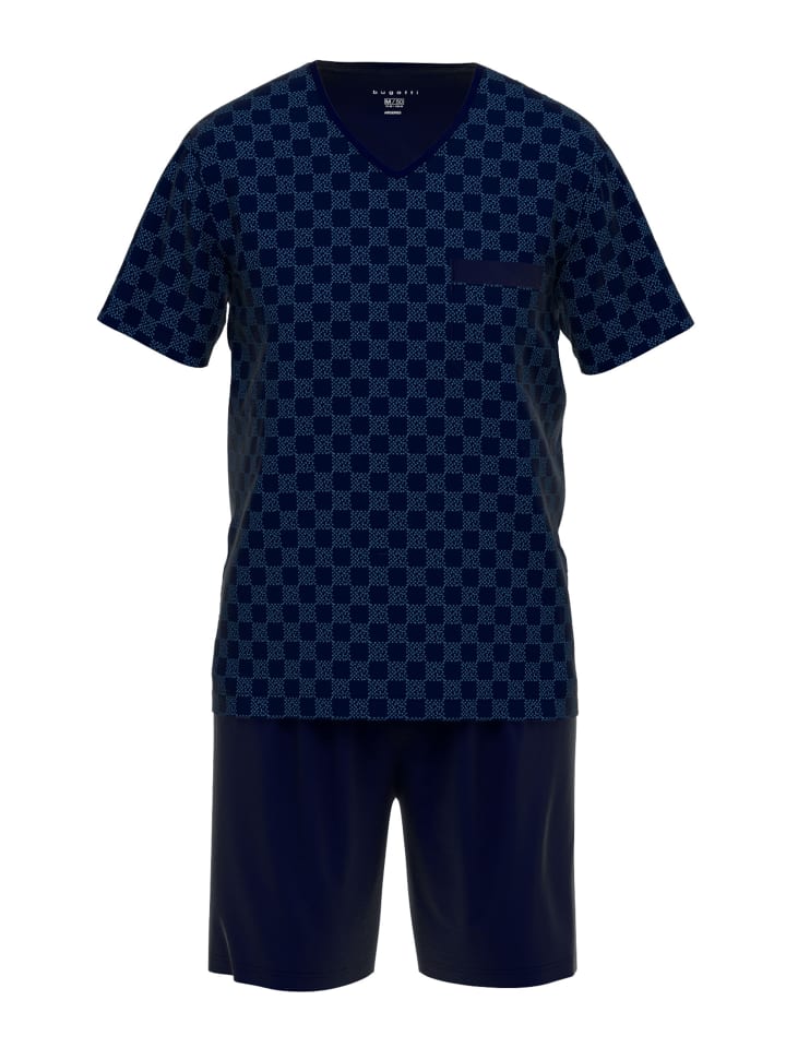 Bugatti Шорты Shorty Modena in blau-dunkel-Allover
Bugatti Шорты Shorty Modena in blau-dunkel-Allover