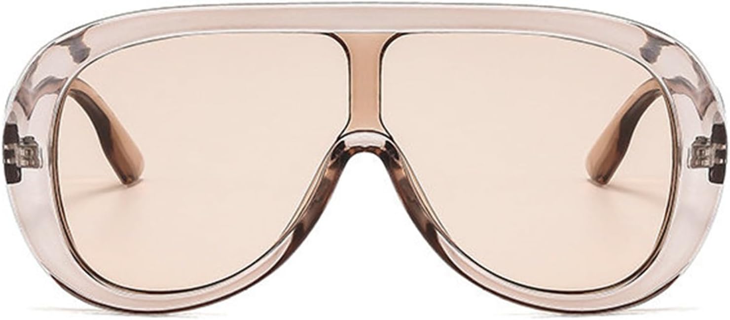 Willochra — большие солнцезащитные очки-пилот для женщин, модные очки в крупной оправе, цельные солнцезащитные очки-маска, стильные очки в металлической оправе овальной формы, Pink
Willochra — большие солнцезащитные очки-пилот для женщин, модные очки в крупной оправе, цельные солнцезащитные очки-маска, стильные очки в металлической оправе овальной формы, Pink