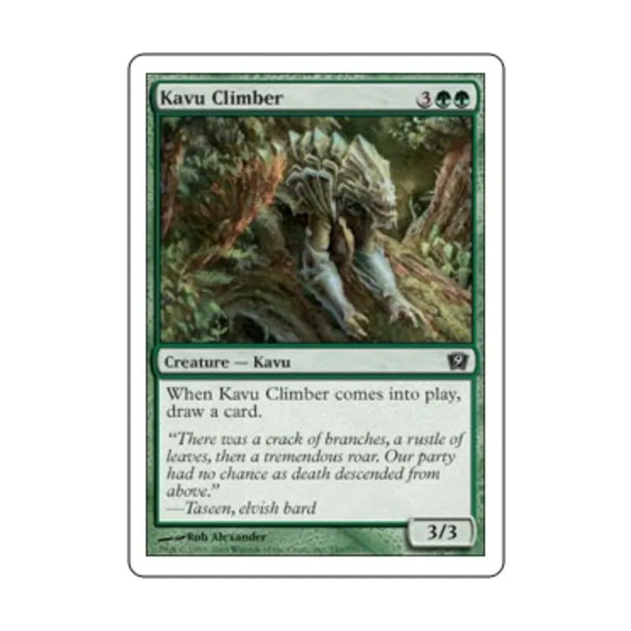 CCG Каву Альпинист (C) (Рапира), MTG - 9th Edition
CCG Каву Альпинист (C) (Рапира), MTG - 9th Edition