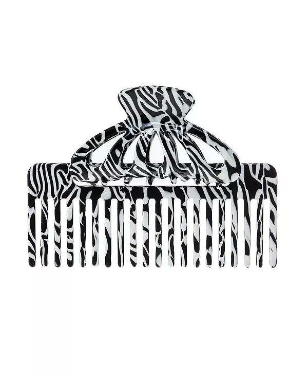 Набор для волос «Расческа и заколка-когти» от Адины Эден By Adina Eden, zebra
Набор для волос «Расческа и заколка-когти» от Адины Эден By Adina Eden, zebra