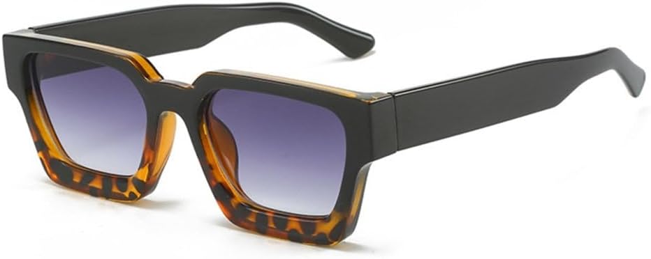 Квадратные солнцезащитные очки для женщин, модные синие панк-очки, винтажные зеленые солнцезащитные очки для мужчин, защита от УФ-излучения UV400, женские ретро-очки MTZJH, Leopard Black
Квадратные солнцезащитные очки для женщин, модные синие панк-очки, винтажные зеленые солнцезащитные очки для мужчин, защита от УФ-излучения UV400, женские ретро-очки MTZJH, Leopard Black