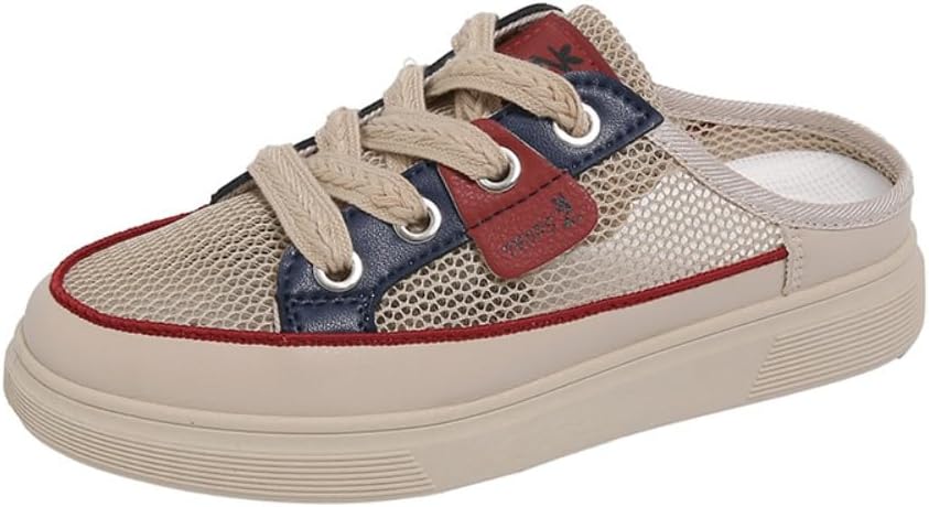 Женские мюли-кроссовки, милые бeззадние теннисные туфли, тапочки на мягкой подошве, с платформой, с шнуровкой, дышащая сетка, легкие повседневные тапочки для прогулок, открытая пятка, для улицы, спортзала, гольфа, летнего круиза и отпуска Geerta...
Женские мюли-кроссовки, милые бeззадние теннисные туфли, тапочки на мягкой подошве, с платформой, с шнуровкой, дышащая сетка, легкие повседневные тапочки для прогулок, открытая пятка, для улицы, спортзала, гольфа, летнего круиза и отпуска Geerta...