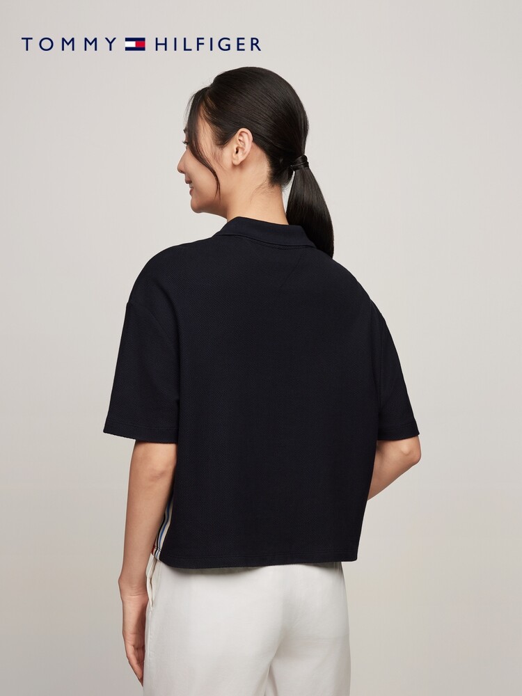 Рубашка-поло Tommy Hilfiger из плотного хлопка, темно-синий
Рубашка-поло Tommy Hilfiger из плотного хлопка, темно-синий