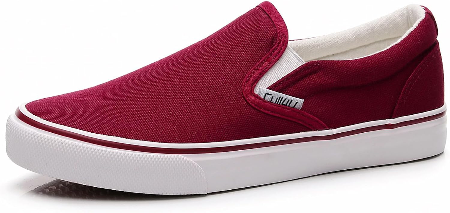 Классические кроссовки-слипоны унисекс Cull4U, бордовый
Классические кроссовки-слипоны унисекс Cull4U, бордовый