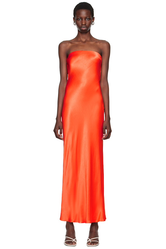 Макси-платье без бретелей Moon dance Bec + Bridge, красный 
Макси-платье без бретелей Moon dance Bec + Bridge, красный