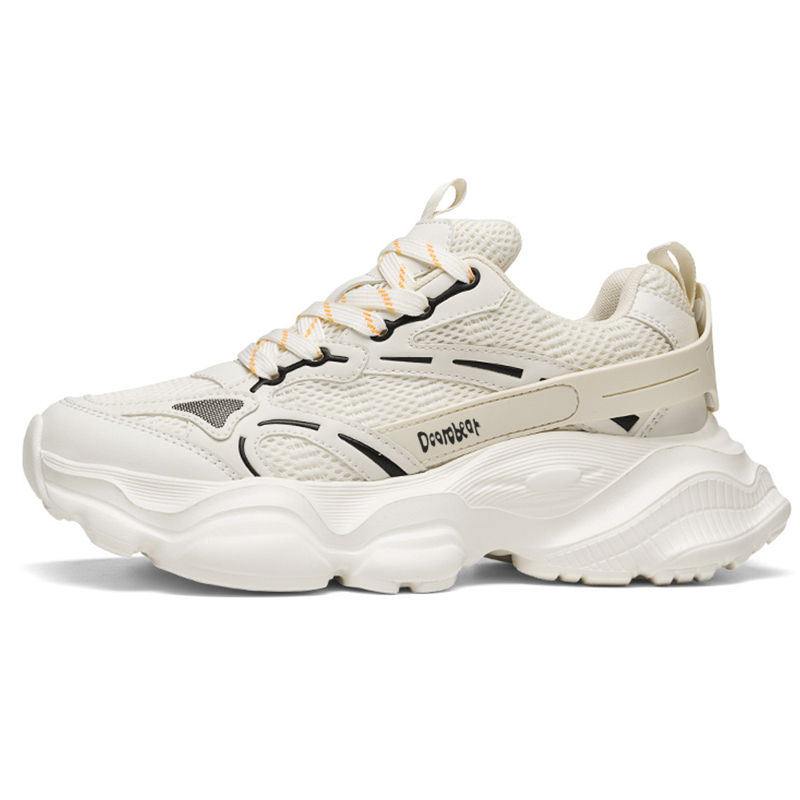 Budding Bear Против скольжения износостойкие дышащие легкие утепляющие низкие массивные кроссовки мужские коробка - бежевый, цвет Beige 
Budding Bear Против скольжения износостойкие дышащие легкие утепляющие низкие массивные кроссовки мужские коробка - бежевый, цвет Beige