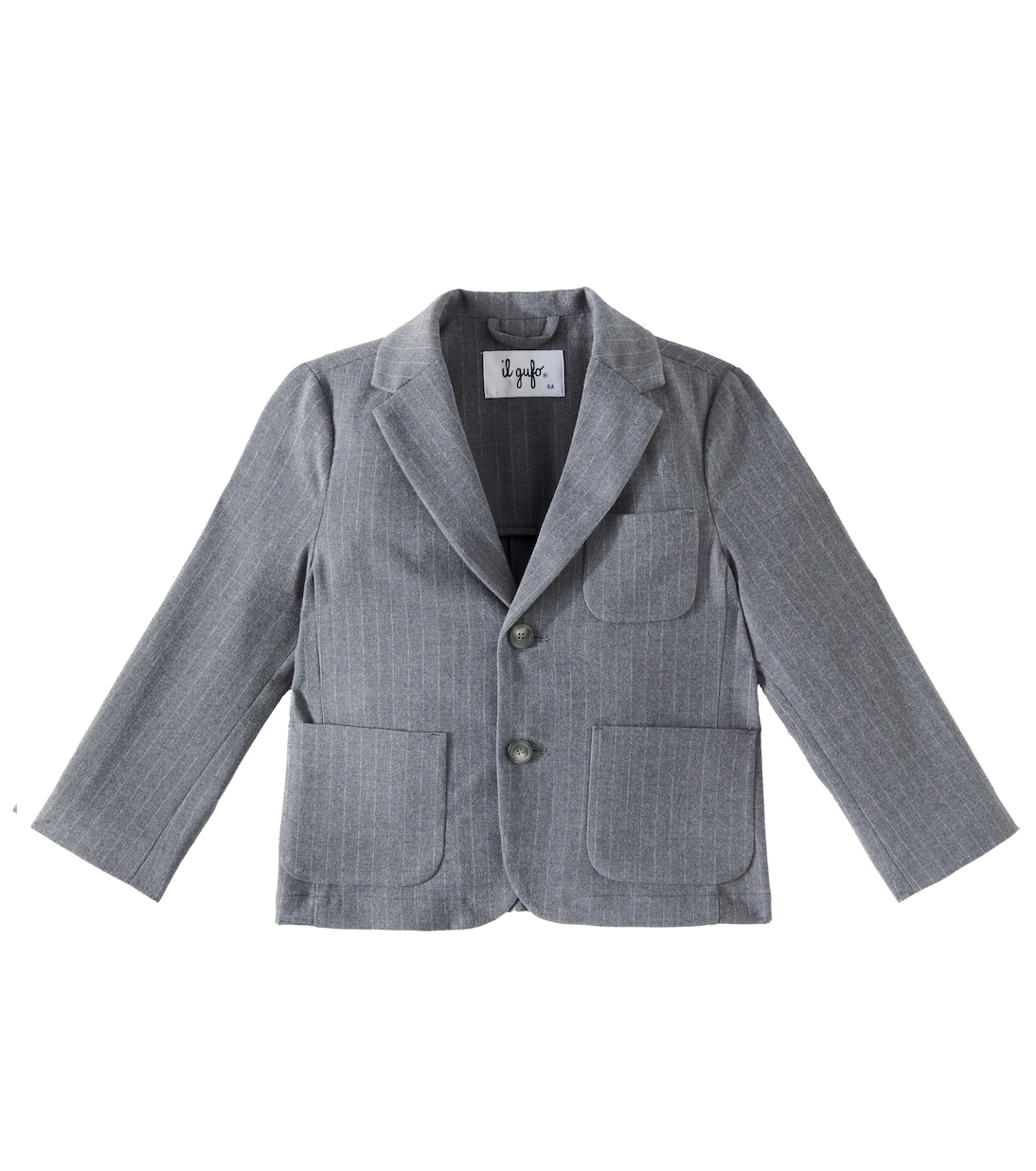 Пиджак в тонкую полоску Il Gufo, Asphalt Grey
Пиджак в тонкую полоску Il Gufo, Asphalt Grey