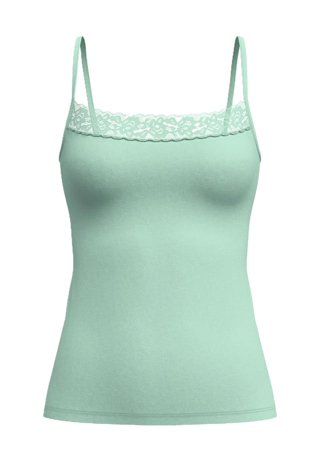 Натуральный комфорт кружевная майка регулируемая по размеру Calida, зеленый
Натуральный комфорт кружевная майка регулируемая по размеру Calida, зеленый