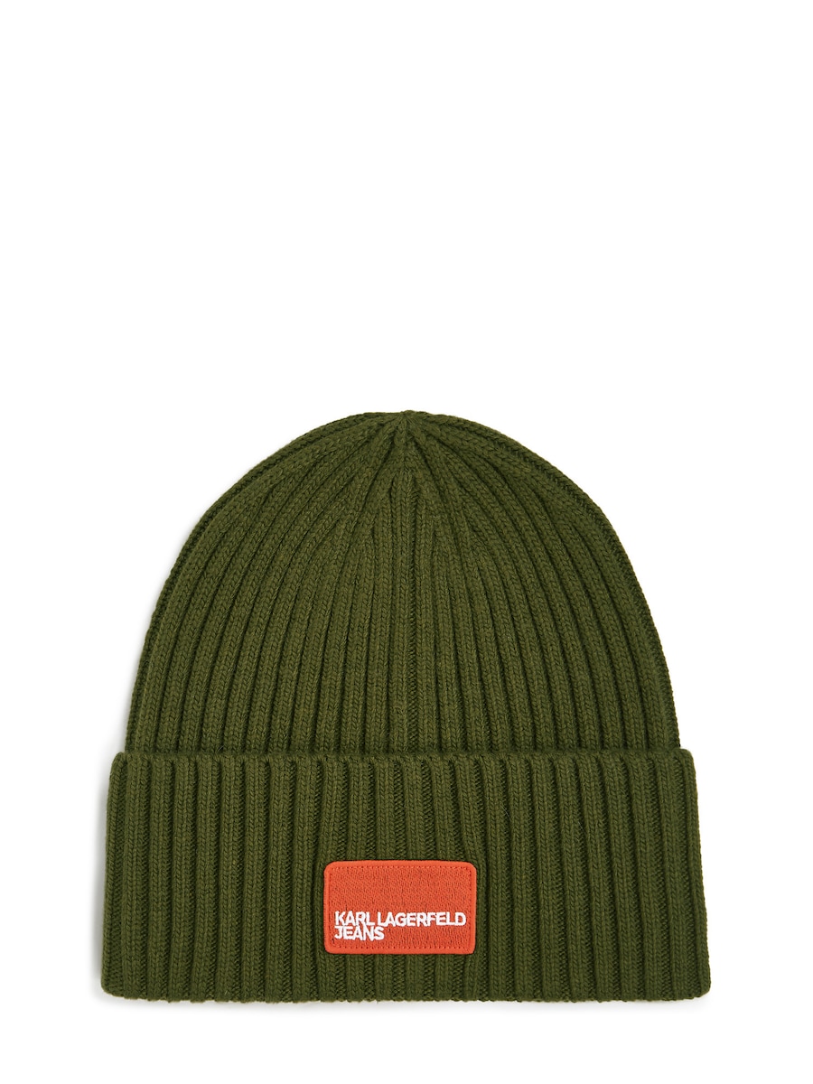 Шапка KARL LAGERFELD JEANS, темно-зеленый
Шапка KARL LAGERFELD JEANS, темно-зеленый
