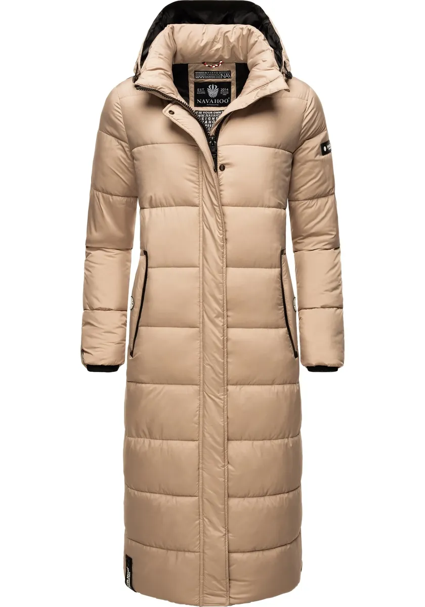 Стеганое пальто Navahoo "Isalie", классическое зимнее пальто со съемным капюшоном, коричневый
Стеганое пальто Navahoo "Isalie", классическое зимнее пальто со съемным капюшоном, коричневый