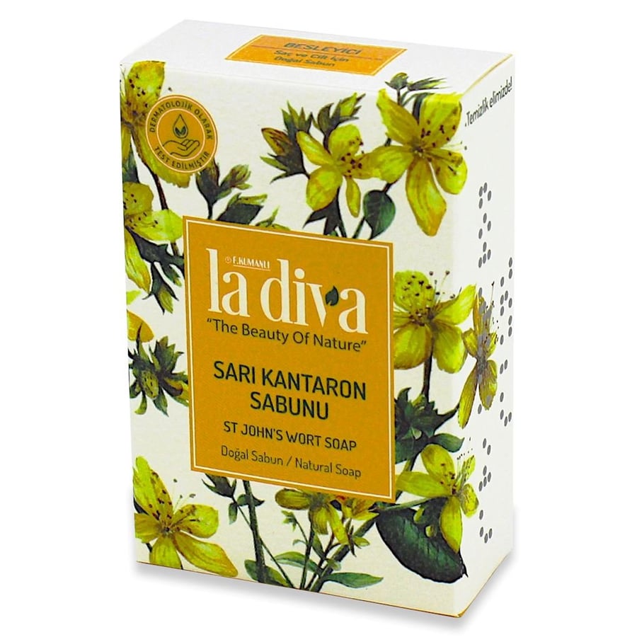 СТ. Мыло Зверобой 100 г - LA DIVA
СТ. Мыло Зверобой 100 г - LA DIVA