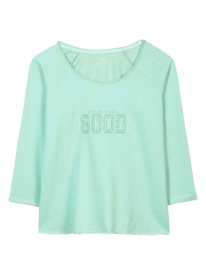 Футболка Herrlicher, зеленый 
Футболка Herrlicher, зеленый