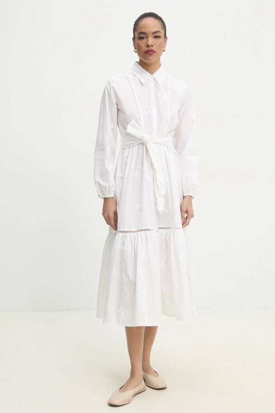 Хлопковое платье Answear.Lab, белый
Хлопковое платье Answear.Lab, белый