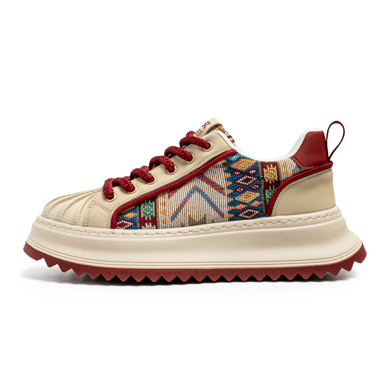 Grumpy ram Антискользящие и износостойкие дышащие низкие скейтерские кроссовки мужские бежево-красные, цвет Beige Red
Grumpy ram Антискользящие и износостойкие дышащие низкие скейтерские кроссовки мужские бежево-красные, цвет Beige Red