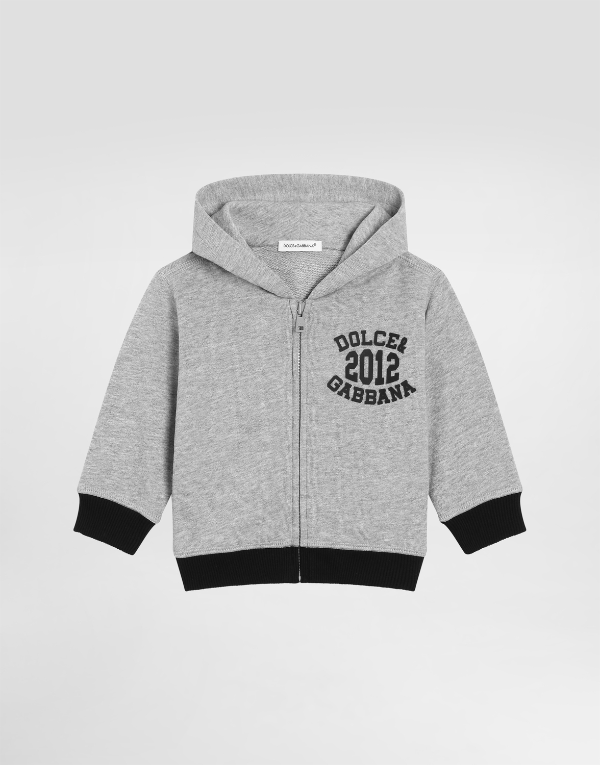 Флисовая толстовка с капюшоном и принтом Dolce&Gabbana, серый
Флисовая толстовка с капюшоном и принтом Dolce&Gabbana, серый