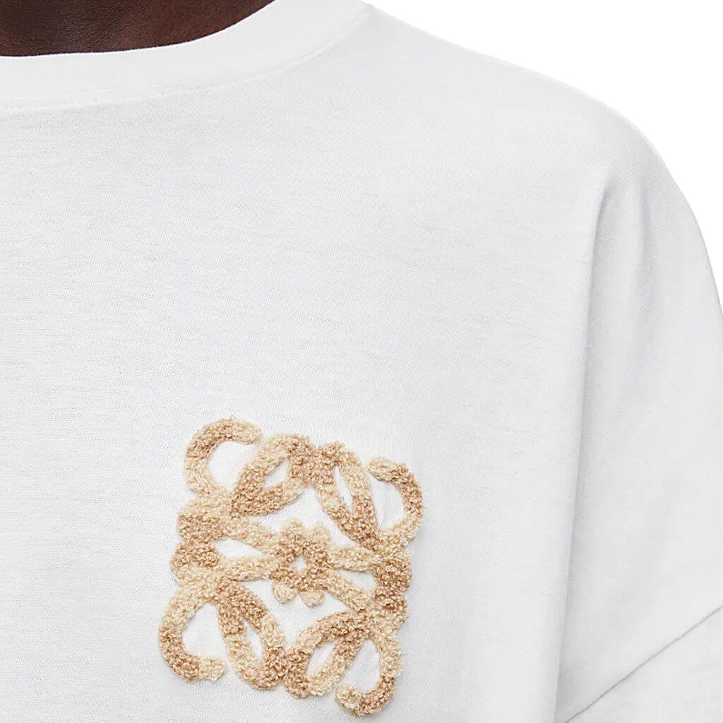 Футболка женская Loewe с вышитым логотипом, белый
Футболка женская Loewe с вышитым логотипом, белый