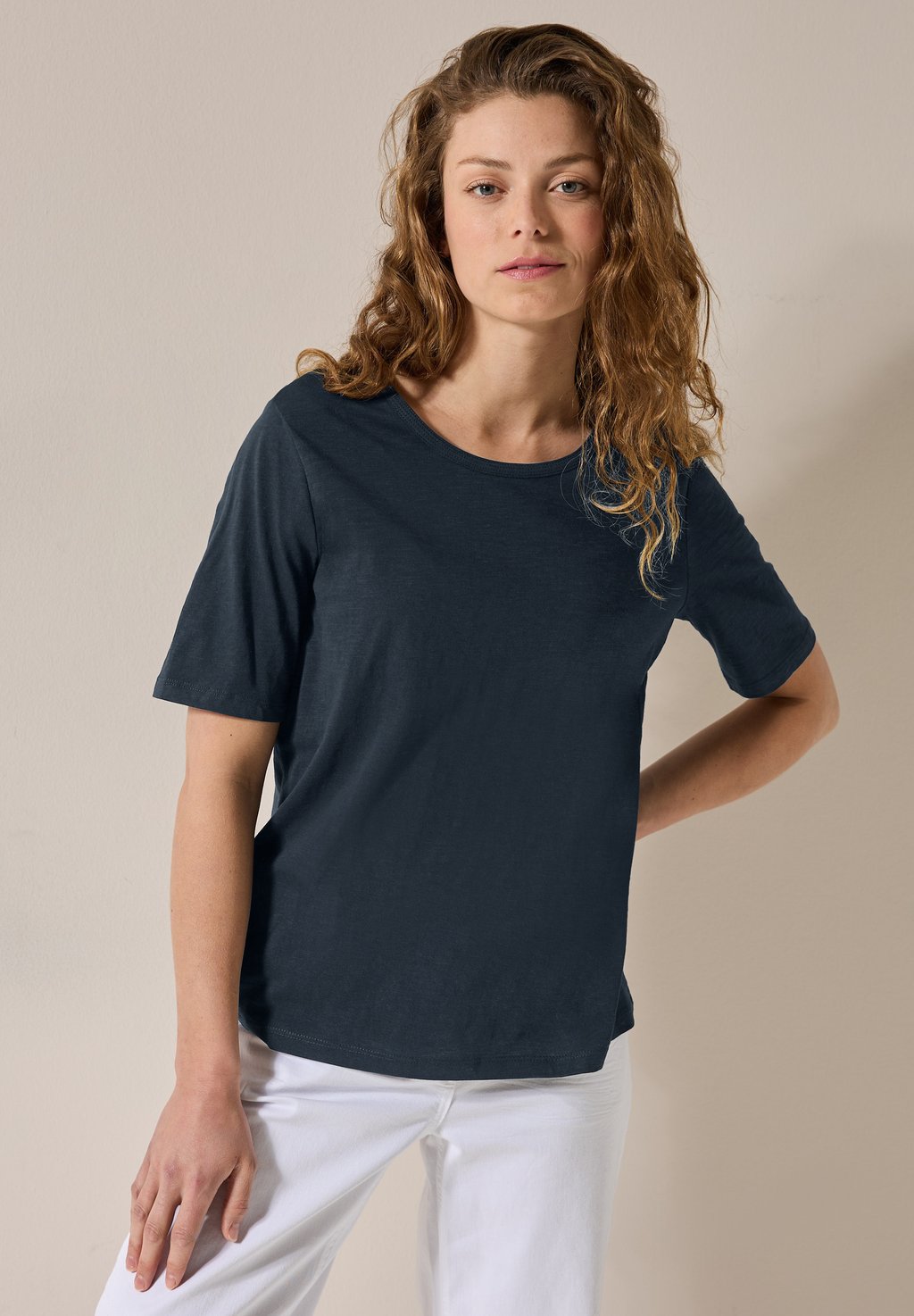 Базовая футболка Cecil, синий
Базовая футболка Cecil, синий