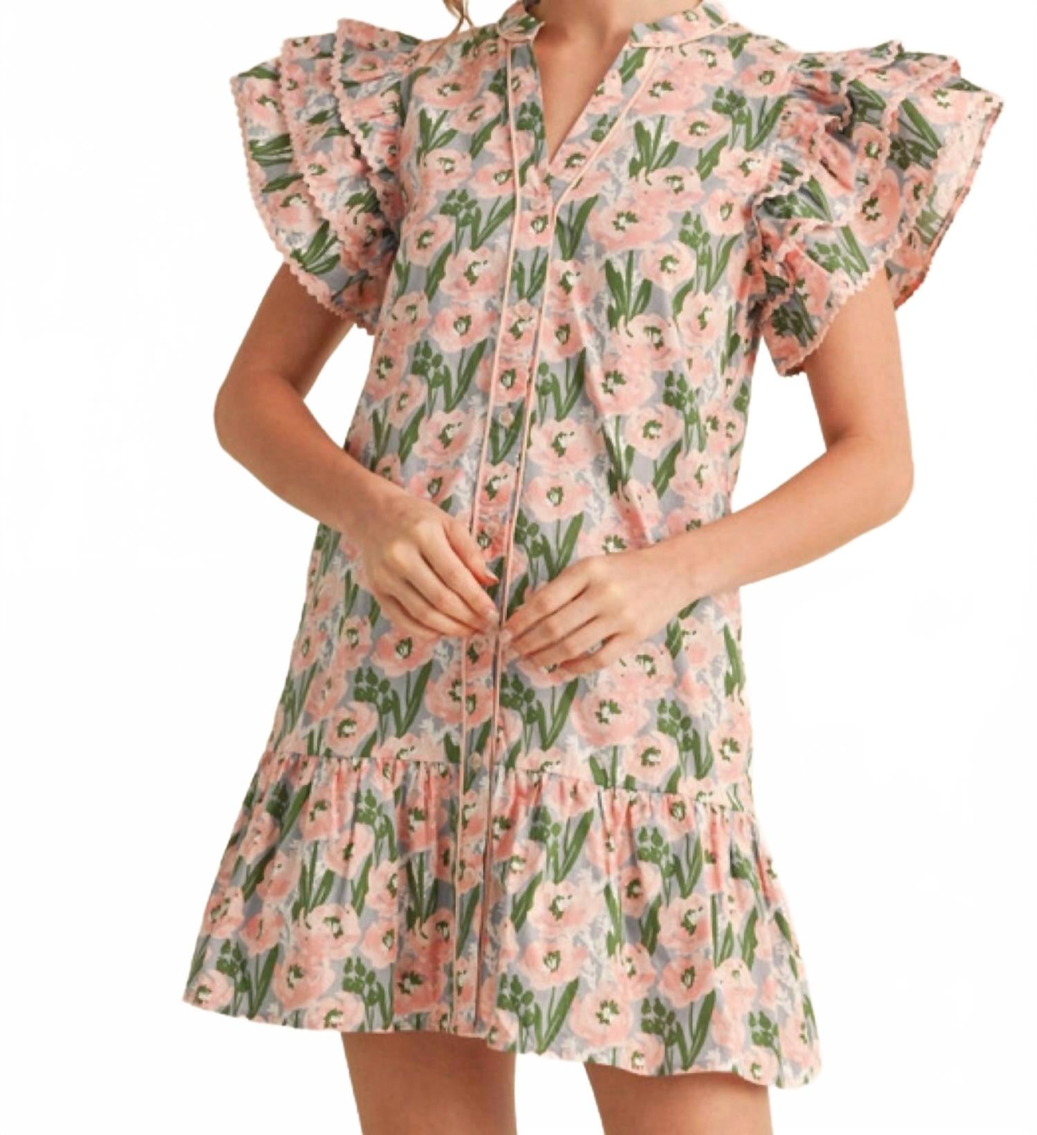 Винтажное платье с цветочным принтом в абрикосовом розовом Jodifl
Винтажное платье с цветочным принтом в абрикосовом розовом Jodifl