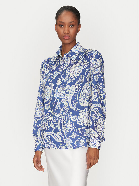 Рубашка обычного кроя Bonifico 541847 Luisa Spagnoli, синий
Рубашка обычного кроя Bonifico 541847 Luisa Spagnoli, синий