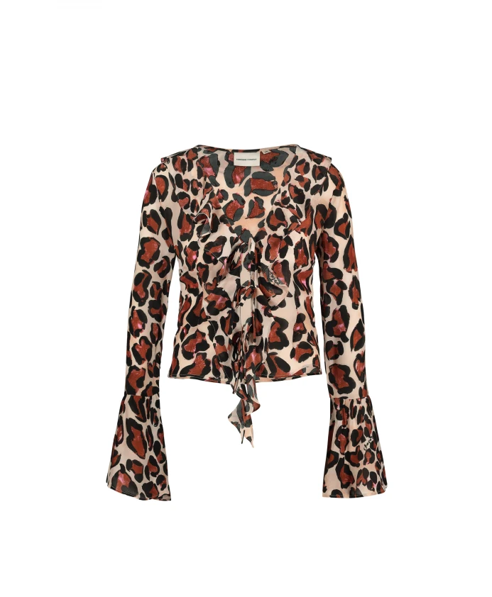 Блузка Бритни Fabienne Chapot, коричневый
Блузка Бритни Fabienne Chapot, коричневый