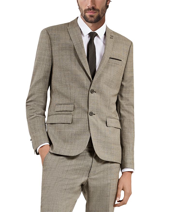 Приталенный пиджак The Kooples, коричневый/бежевый
Приталенный пиджак The Kooples, коричневый/бежевый